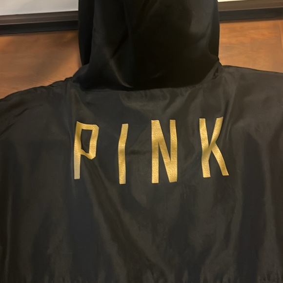 Pink Victoria’s Secret Purdue Branded Windbreaker - Picture 3 of 5